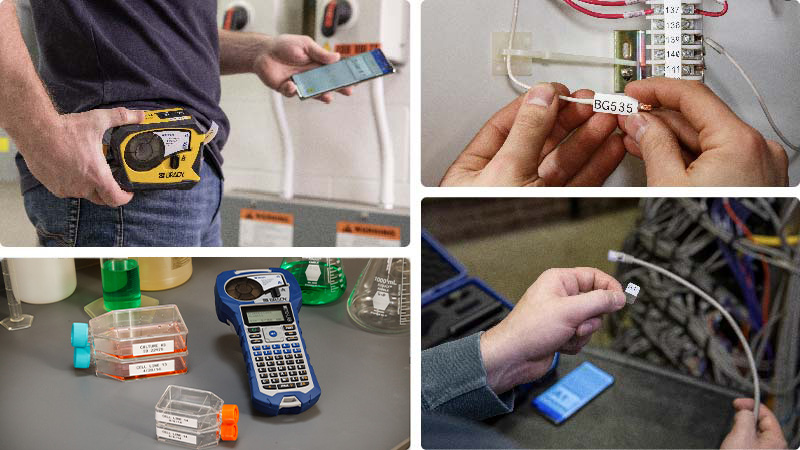Een overzicht van verschillende toepassingen voor de M210-, M211- en M410-printers.