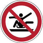 Do not stretch out of toboggan